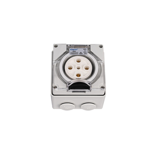 Như/nzs3112 tiêu chuẩn Úc 3 giai đoạn IP66 không thấm nước duy nhất giai đoạn 32A 500V 5Pins 56so532 công nghiệp ổ cắm - Product Image 3