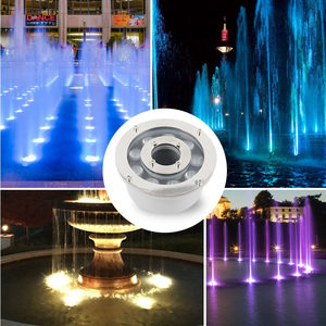 Al Aire Libre IP68 RGB 12/24V DMX luz subacuática bajo el agua piscina LED anillo lámpara fuente boquilla luces para cascada de jardín - Product Image 4