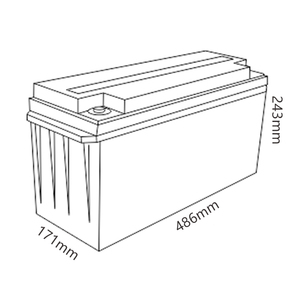 Mhb MMG150-12 Solar Home Storage Use Long Life Rechargeable Vrla <b>Batteries</b> <b>12v</b> 145ah Lead Acid Gel 12v145ah <b>Battery</b> - Product Image 2