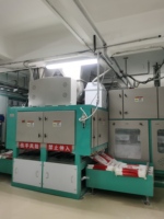 Machine d'emballage de poudre de farine entièrement automatique 25kg/50kg nouvelle condition avec composants PLC pour ligne d'emballage de type sac tissé