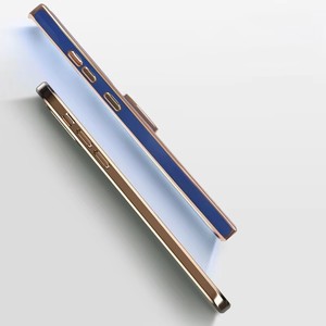 Étui de téléphone à clapet en TPU électro-plaqué pour Samsung S23 Ultra, design 3D élégant, coque de téléphone tendance, emballage en carton protecteur A34 - Product Image 6