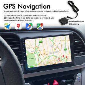 8+128GB AI Voice CarPlay Car Radio for Hyundai Elantra 6 2015-2018 GPS Navigation <b>Android</b> 13 Multimedia Stereo Video Player 2Din - Product Image 4