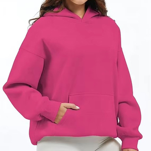 Ropa Personalizada, Sudaderas Extra Grandes para <span class=keywords><strong>Mujer</strong></span>, Sudadera <span class=keywords><strong>de</strong></span> Forro Polar, Camisetas <span class=keywords><strong>de</strong></span> Manga Larga, Sudadera con Bolsillo - Product Image 1