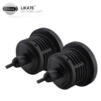 Lkt Vente Chaude 2,5 pouces 3,0 pouces 3,5 pouces 12V Phare antibrouillard Ambiance Angel Eyes LED Cob Projecteur Phare antibrouillard pour toutes les voitures