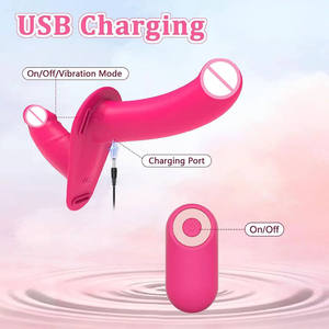 Wiederaufladbarer Ferngesteuerter Harness-Tragbarer <span class=keywords><strong>Dildo</strong></span> Doppelkopf Lesbische Höschen <span class=keywords><strong>Strap</strong></span>-on <span class=keywords><strong>Dildo</strong></span> - Product Image 1