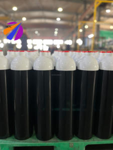 تسليم سريع سعر جيد 3L 150bar ضغط عالي ISO7866 نقطة/CE الألومنيوم خزان الغاز الطبي اسطوانة الأكسجين - Product Image 2