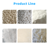 Granulés de LDPE recyclé blanc, polyéthylène basse densité, pour le moulage par injection de semelles de chaussures