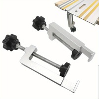 Pince de fixation en T pour rail de guidage de scie à table, type G, pour travail du bois sur établi