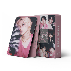 55 Tarjetas LOMO de Stray Kids en Una Caja, Mini Tarjetas Fotográficas de Straykids, Mercancía de Ídolos de Kpop, Regalo para Fans, Tarjeta Lomo de Stray Kids - Product Image 2