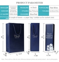 Bas bas quantité minimale de commande pas cher logo personnalisé emballage en carton ondulé boîte-cadeau d'expédition pour bouteille de whisky verres à vin rouge