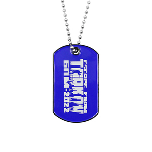 Tùy Chỉnh Chết Đúc Đánh Bóng Thép Không Gỉ Đồng Mens Dog Tag Hộp Sọ Vòng Cổ Mềm Cứng Men Dog Thẻ - Product Image 3