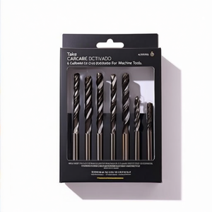 Ttake Carbide <b>Drill</b> Bit Ta1048 6 <b>Guide</b> Pads Optimized Core Coated For Machine Tools - Product Image 2