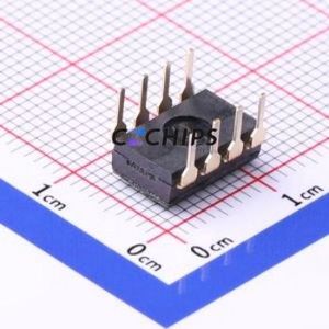 TL-04 DIP Switch Through hole Component (THT) Switch Flat Toggle, Raised Type 4 2.54mm Black - Product Image 2
