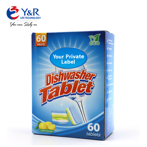 OEM personnalisé vente en gros sans phosphate écologique effervescent tablettes pour lave-vaisselle détergent tablettes pour lave-vaisselle - Product Image 5