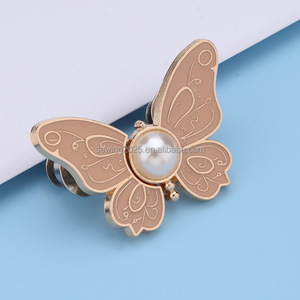 Bướm dây thắt lưng có thể tháo rời dây thắt lưng nút xuống nút quần JEAN EO giảm eo phụ kiện quần áo - Product Image 2