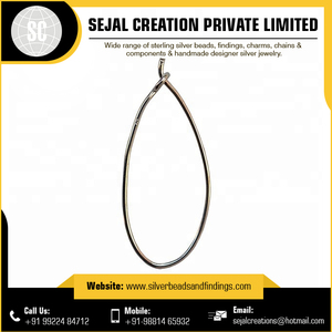 French Hook Earwires Findings avec Pin Wholesale - Product Image 3