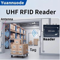 Lecteur RFID UHF Yuannuode E710 neuf, 4/8/16 ports, 860-960 MHz, étanche, portée longue de 30 m, puce Impinj E710 ISO18000-6C (EPC C1G2)