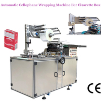Machine d'emballage automatique de boîtes de cigarettes King en cellophane