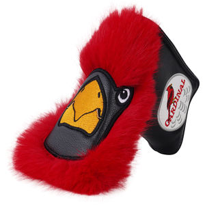 В наличии: Забавный плюшевый чехол для клюшки для гольфа в виде фиолетового монстра, красного птица или синего меча - Product Image 2