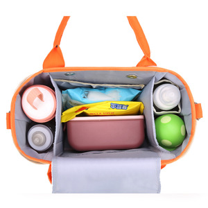 Organizador de pañales de bebé de gran capacidad personalizado al por mayor, bolsas de hombro cruzadas ligeras multifunción, bolsa de pañales para mamá - Product Image 3
