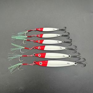 In alto a destra JIG111 10g ~ 60g di acqua salata Jigging esca in metallo per pesca in acque profonde <span class=keywords><strong>esche</strong></span> per pesca - Product Image 3