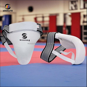 Çocuklar ve Erkekler için Premium Ayarlanabilir Tekvando Kasık Koruyucusu - Karate Kick Boks Sanda Antrenmanı için Yüksek Yoğunluklu Köpük Koruyucu - Product Image 2