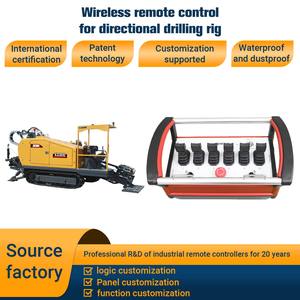 12V/24V Crane Truck IP68 Waterproof Wireless 225m/5km Customizable <b>Control</b> <b>Remote</b> <b>Control</b> Wireless Monitoring 315/433/868MHz - Product Image 1