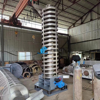Machine de levage verticale à vis, élévateur vertical à haut rendement pour la poudre de talc