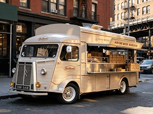 Luxury Fiberglass Wedding Food Trailer with Cocktail Bar &amp; Dessert Station for <strong>Candy</strong> and VIP Events - Product Image 1