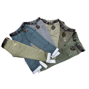Pantalons décontractés pour garçons Printemps et automne Nouveaux pantalons en coton Pantalons pour enfants à séchage rapide pour l'extérieur - Product Image 1