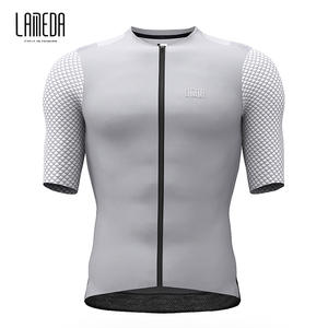 LAMEDA grigio tessuto Mesh leggero traspirante Custom Team <span class=keywords><strong>ciclismo</strong></span> <span class=keywords><strong>abbigliamento</strong></span> per gli uomini - Product Image 1