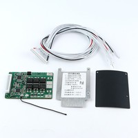 Carte de protection de batterie Li-ion 16S 52V Lifepo4 BMS 17S 60V 20A 30A PCBA avec capteur de température et équilibrage pour véhicules électriques