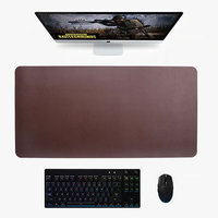 Bantalan Mouse game ekstensi Anti selip, bantalan tetikus kecepatan karet, Anti selip