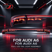 Ensemble de feux arrière pour Audi A6 2019-2023, feux arrière à LED modifiés, feux de freinage, clignotants, feux arrière
