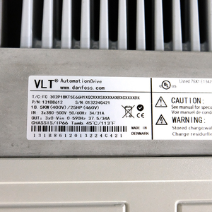 ชุดควบคุมความเร็วรอบมอเตอร์ AC แบบปรับความถี่ได้ VLT FC-302 ซีรีส์ 18.5 กิโลวัตต์/25 แรงม้า 380-500 โวลต์ IP66 - Product Image 2