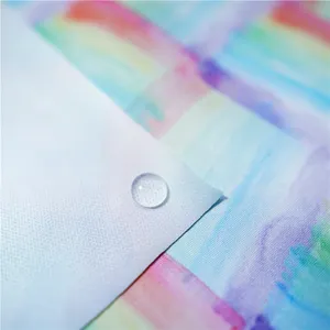 芒果100% 聚酯pul织物定制数码印花生态pul织物用于尿布布