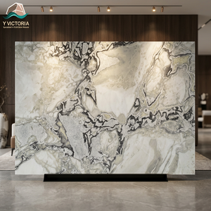 White <b>Marble</b> White Slabs Countertop Table Top Wall Background Stairsteps Natural Stone <b>Marble</b> Slabs - Product Image 1