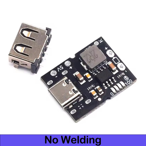 5 В, 2 А, повышающий преобразователь, модуль питания, литиевая батарея, плата для защиты от зарядки, светодиодный дисплей Type-C USB для DIY Charge - Product Image 2