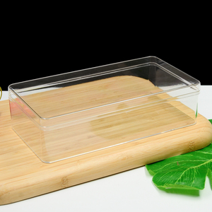 Boîte à Tiramisu Grande Transparente Personnalisée en Gros, Contenant en Plastique PS avec Couvercle pour Gâteau, Dessert, Aliments, Bonbons, Emballage Cadeau - Product Image 5