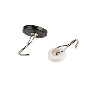 Olla de neodimio N35 NdFeB súper fuerte/gancho de rosca de imán de taza imán permanente Industrial niquelado Circular personalizado - Product Image 1