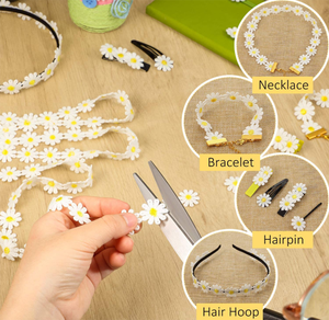 ริบบิ้นตกแต่ง ผ้าลูกไม้ปักลาย สำหรับงานเย็บปักถักร้อย งานฝีมือ DIY ตกแต่งเสื้อผ้า ที่คาดผม ชุดเดรส - Product Image 4