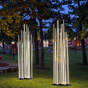 屋外用耐候性リードガーデンライト防水ヴィラ芝生芝生用景観および公園用屋外照明 - Product Image 6