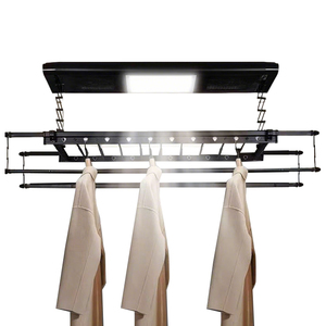 Điện trần gắn máy sấy quần áo giá tự động bán tự động có thể thu vào ban công vải móc áo - Product Image 1