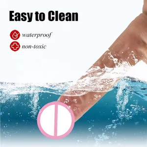 Dildo réaliste XXL en silicone liquide qui brille dans le noir pour hommes, pour un dildo alien de grande taille - Product Image 6