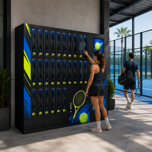 Station de location de raquettes, kiosque intelligent pour clubs de tennis, gymnases et centres sportifs, casier de location sportif intelligent. Jouer. Retourner. Gear R - Product Image 5