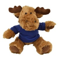 Élan en peluche avec t-shirt personnalisable