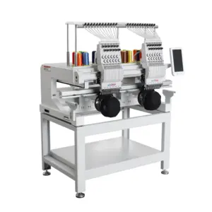 QHM High quality computer flat embroidery machine double price industrial computerized embroidery machine for sale