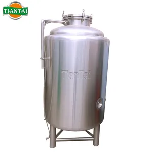 Sistema de cervejaria automático de 3500l 30bbl, equipamento com aquecimento a vapor de 2 vessel brewhouse tiantai, sistema de fermentação automático para venda
