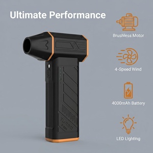 Nuevo Ventilador Turbo Portátil Mini de Mano para Soplar Polvo, Enfriar, Recoger Hojas o Eliminar <span class=keywords><strong>Pelo</strong></span> de Mascotas - Product Image 2