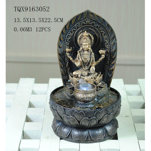 Estatua <span class=keywords><strong>de</strong></span> <span class=keywords><strong>Buda</strong></span> <span class=keywords><strong>de</strong></span> poliresina hecha a mano, precio barato, fuente Shiva - Product Image 4